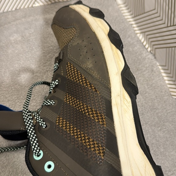 Adidas shoes men’s 13 Adidas Kanadia TR7 Brown and Blue Athletic Trail Running - Picture 10 of 12